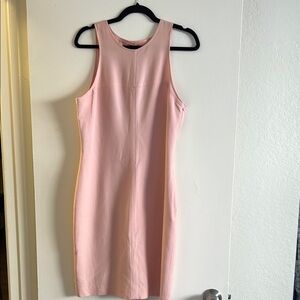 Elegant Ralph Lauren Black Label Pink Sleeveless Dress